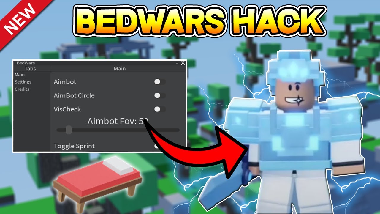 New OP Roblox Bedwars Hack! (Aimbot!) 