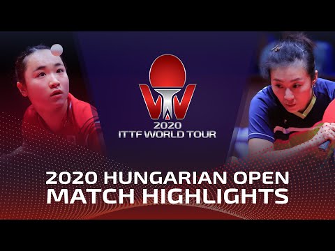 Mima Ito vs Han Ying  | 2020 ITTF Hungarian Open Highlights (1/2)