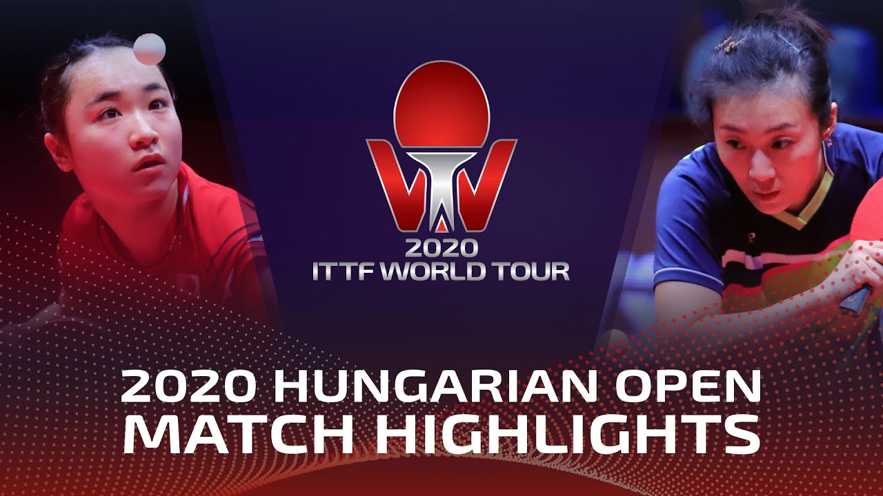 Mima Ito vs Han Ying 2020 ITTF Hungarian Open Highlights (1/2)