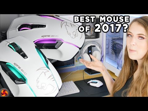 Roccat KONE AIMO Gaming Mouse review - its big and beautiful!