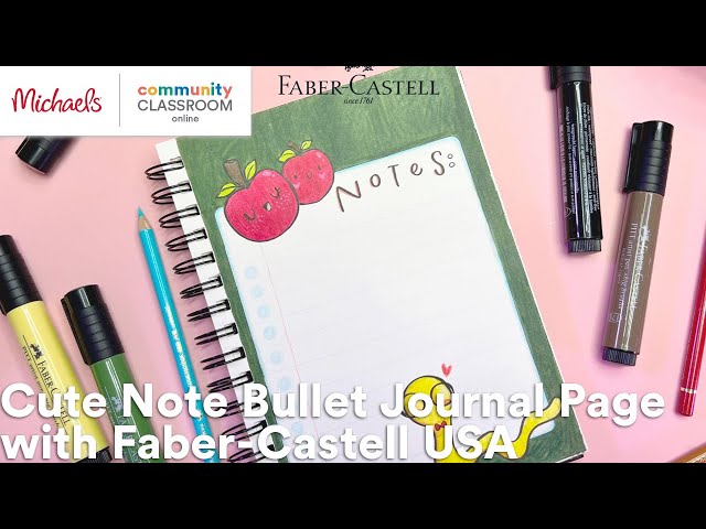 Bullet Journaling® Series Part 2: Getting Started with your Bullet Jou –  Faber-Castell USA