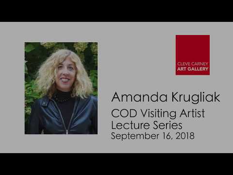 Amanda Krugliak Visiting Artist Lecture 2018