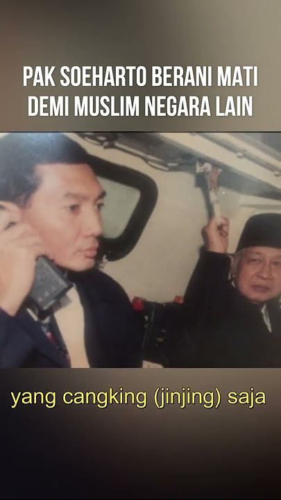 Soeharto Berani Mati Demi Muslim Bosnia #shorts #short #soeharto
