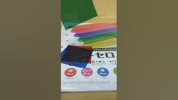 セロハンと光の三原色 three primary colors #shorts #実験  #science #科学