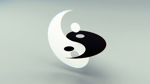 【Blender Tutorial】Yin & Yang animation