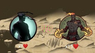 Shadow fight 2: Тень против Вулкан