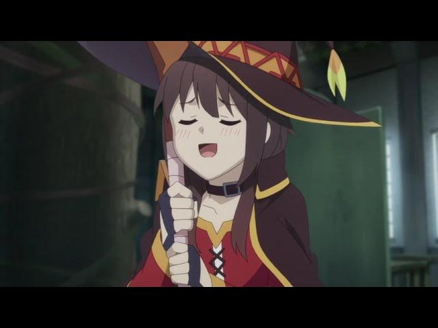 Konosuba = humor ao quadrado - Eu quero que você me use como