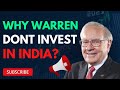 Should you invest in india  warren buffet and charlie munger berkshire hathaway