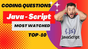 JavaScript Coding Interview Questions & Answers | JavaScript Interview Questions |  Coding Questions
