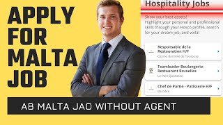 Malta kaise Jana hai | Malta work permit visa | Malta job apply online | VFS Malta update