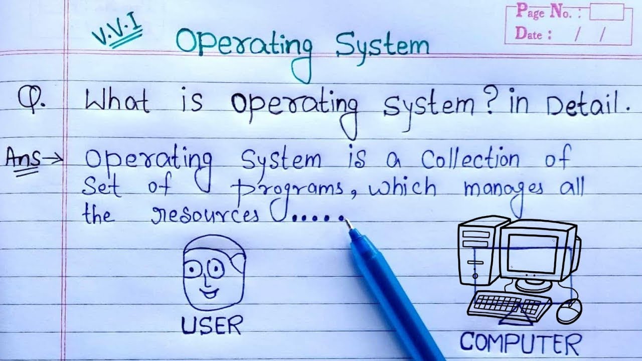 Introduction to Operating System and its Functions  | TechnoticsWorld