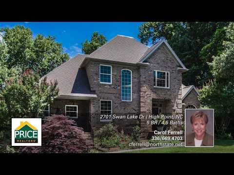 2701 Swan Lake Dr, High Point, NC home video tour