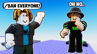 I Gave a NOOB ADMIN COMMANDS For 24 Hours In Slap Tower..(Gone Wrong)