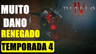 DIABLO IV - Começando bem a Temporada 4 com essa Build de Renegado