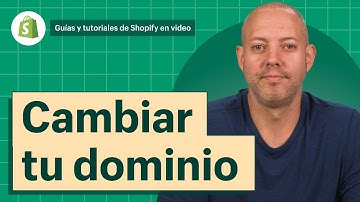 Cambiar tu dominio principal