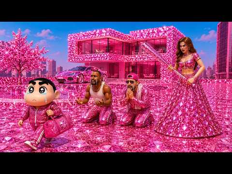 💎🩷Franklin Ka Pink Diamond House In Indian Bike Driving 3D!