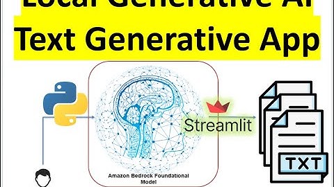 Generative AI App In 10 Minutes ! | Python Streamlit | AWS | Amazon Bedrock