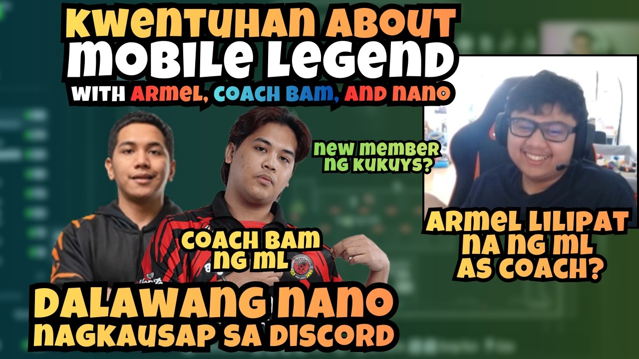 ARMEL ININVITE NI COACH BAM MAGING COACH SA ML? | COACH BAM PUMASOK SA DISCORD AT NAKIPAGKWENTUHAN