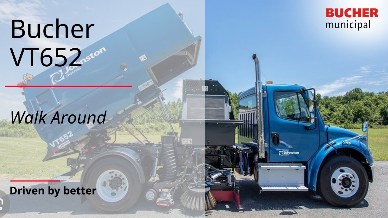 VT652 Vacuum Truck Mounted Street Sweeper Walk Around YouTube