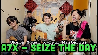 SEIZE THE DAY - AVENGED SEVENFOLD, UKULELE COVER BY UKEBA SQUAD X @Iyuzmisterius WE LOVE YOU A7X!!!