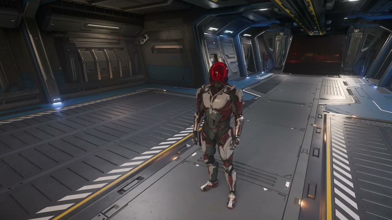 Azreal ‘Ruby’ Helmet and Aves Armor set
