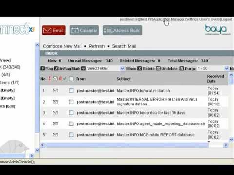 Provisioning Domains on Connect Xf Email Server