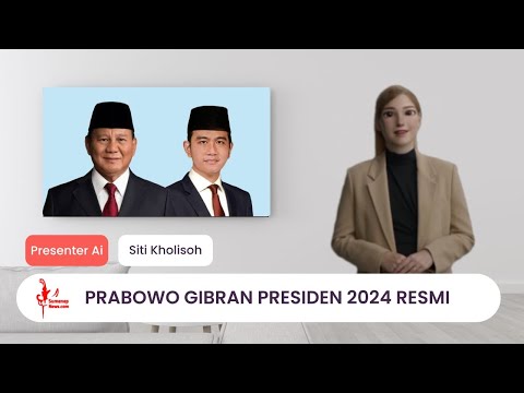 Detik Detik Pengumuman Presiden 2024 Terpilih, Prabowo Gibran Menang Satu Putaran