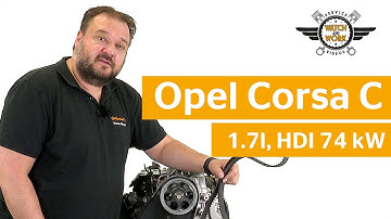 Watch and Work Tutorial: Timing belt replacement – Opel Corsa C 1.7l HDI 74 kW