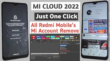Redmi 9A Mi Account Unlock / Fix Relock / Mi 9A, Mi 9T, Mi 9i, Mi 9 Mi Account Bypass Unlock Tool