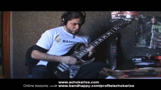 ACHOKARLOS ENTRY #MayonesDuncan (Keith Merrow - Mayones guitars, Seymour duncan SOLO CONTEST)