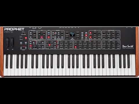 DSI Prophet Rev2 as Synthex Laser Harp and Pads