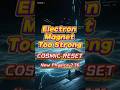 Why Is Electron Magnetism “Too Strong”?