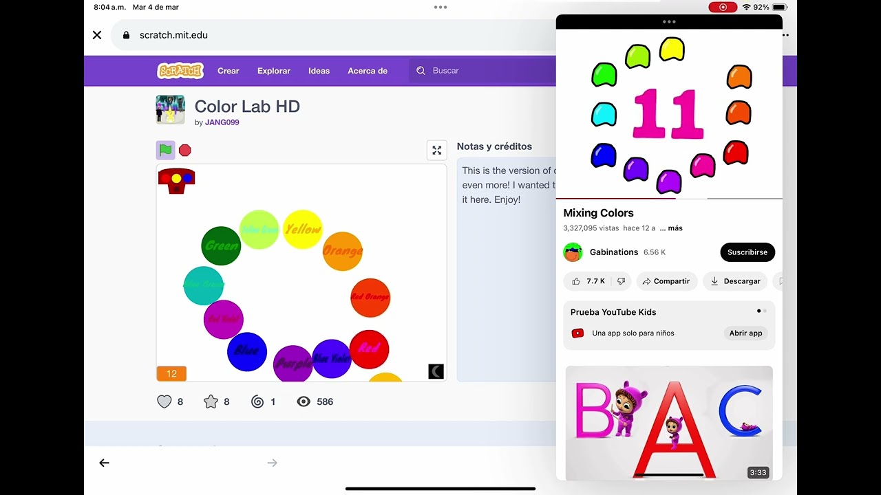 Color Mixing In Scratch @Gabinations