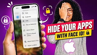 How to Hide & Lock Apps on iPhone with Face ID 🔒 (WhatsApp, Banking & More!) screenshot 4