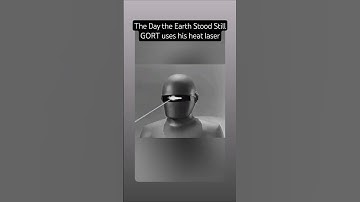 The Day the Earth Stood Still ( 1951) GORT the protector uses his heat laser.