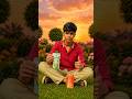 coconut 🥥 paper boat swing vs 🥭 mango drink challenge! #viralvideo #trending #testing #shortvideo