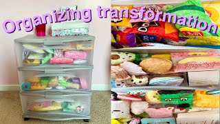 Organize and throw away some paper squishies w/me!