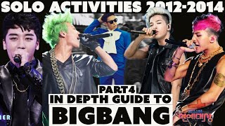 In-depth guide to BIGBANG PART 4 (2012-2014) or  WHEN BIGBANG solidified themselves as SOLO ARTISTs