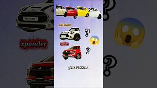 mencocokkan mobil Mini Cooper dan Mitsubishi xpander 🤗#shorts #puzzle #trending