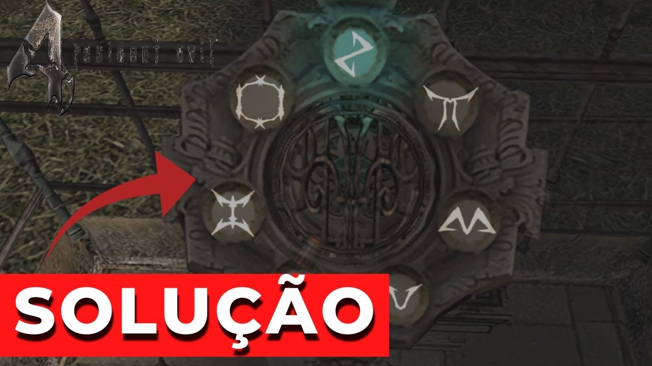 Resident Evil 4 Como resolver o puzzle atrás da igreja YouTube