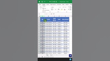 SEQUENCE funksiyası #innab #microsoft #excel