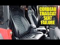 My Corbeau Trailcat Seat Broke, why did it happen? // Jeep Wrangler