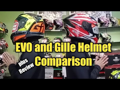 Gille and Evo Helmet Comparison and 