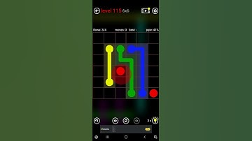 flow free level 115 | games | android | flow free | 6x6 #flowfree #android #game #mindgame