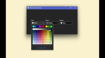 JavaFX change Window frame/text/border color