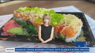 New Era for New Orleans Sushi Taylor Swift roll at Sushi Takumi