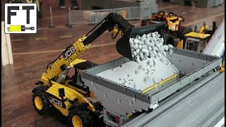 LEGO Technic JCB Telehandler MOC at BB19 (instructions available)