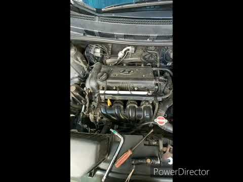 Hyundai accent 2011 A/T transmission ouput speed sensor location