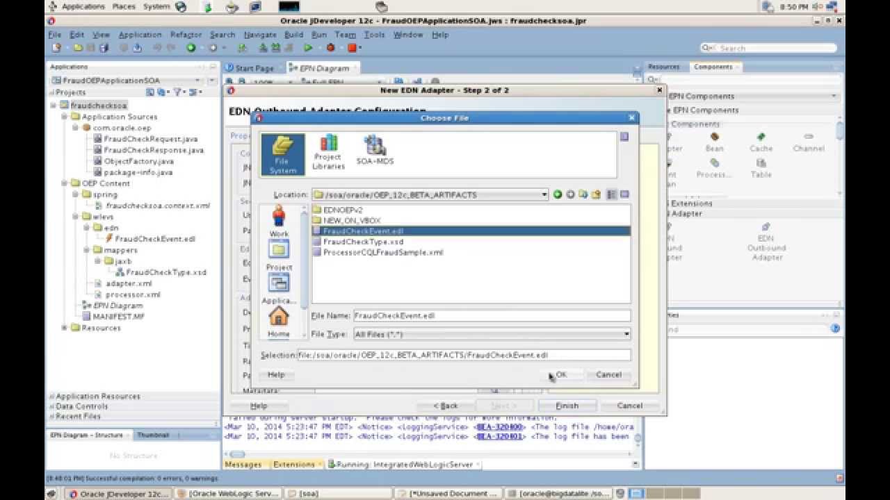 Oracle Event Processing 12.1.3: Enabling Fraud Detection in SOA Suite ...