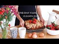 CLEANING HOME AND COOKING A STRAWBERRY PIE  Everyday routine vlog